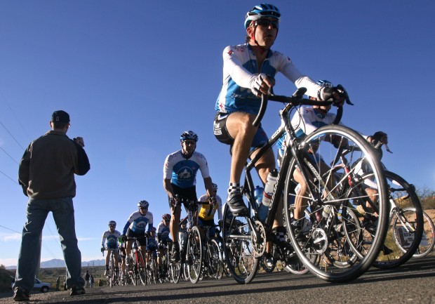 Cyclist at the 2010 El Tour de Tucson