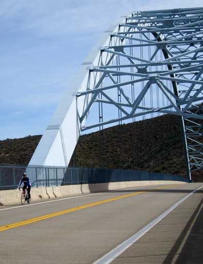 Crossing the Theodore Roosevelt Bridge, Arizona