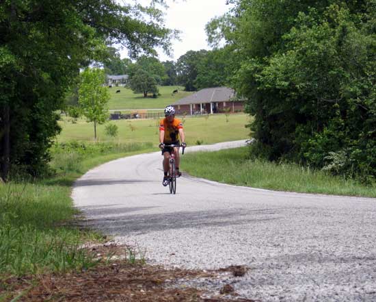 Riding in Rural northern Mississippi