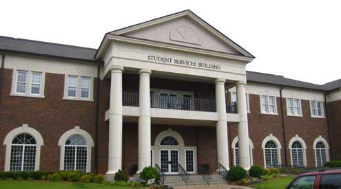 Itawamba Community College Student Services building