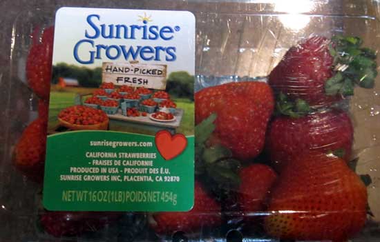 California Strawberries in Indiana