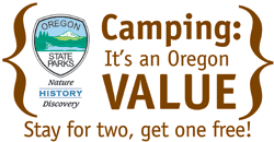 Oregon State Park coupon