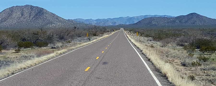 Country road to Congress, Arizona