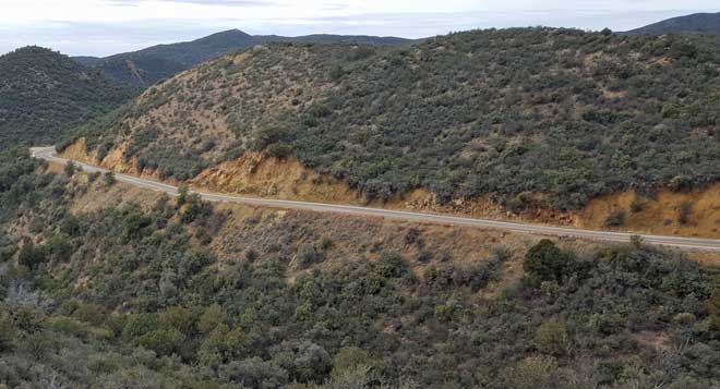 The winding road to Prescott