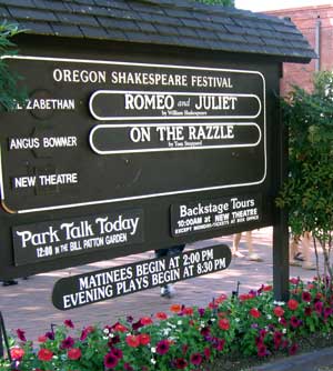 Oregon Shakespeare Festival, Ashland, Oregon